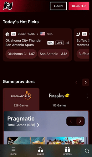 piratepots 1 screen gpoint