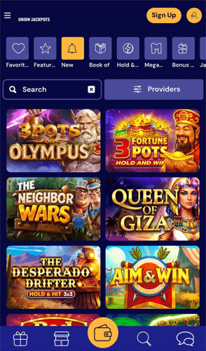 unionjackpots 2 screen gpoint