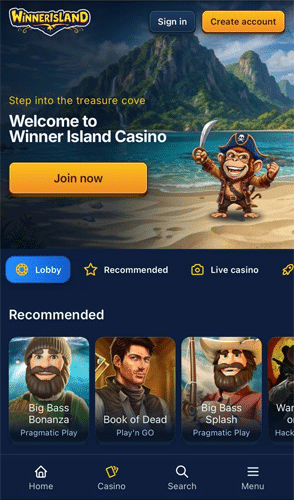 winnerisland 2 screen gpoint